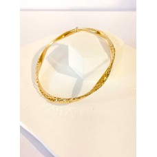 Βραχιόλι Χειροπέδα Σε Κίτρινο Χρυσό 14Κ (BR133)